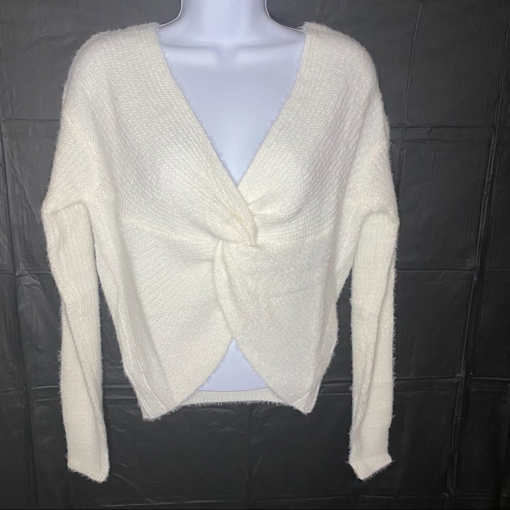 Ivory Fashion Nova Sweater Size XS